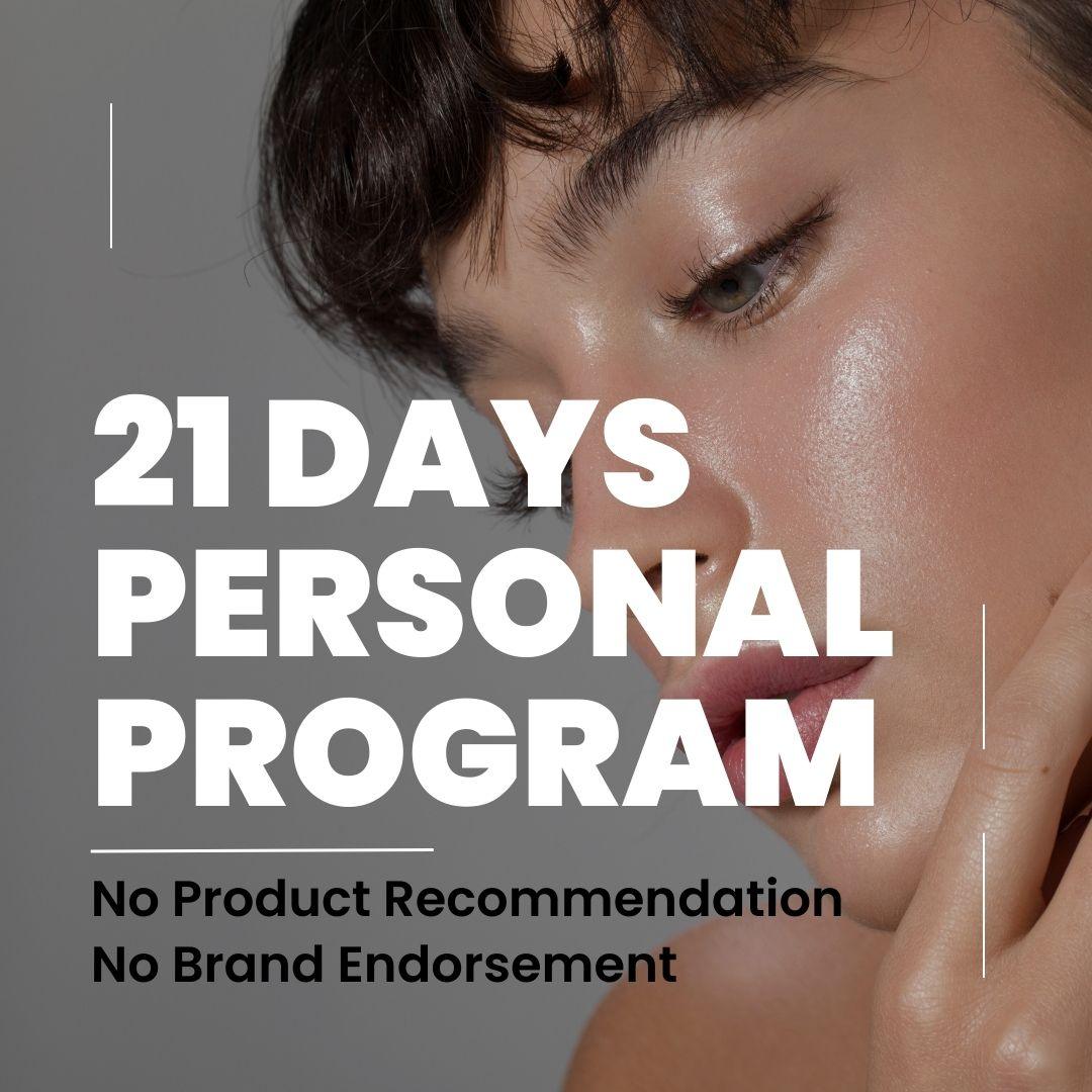 21 Days Personal Program- 100% Personalized Plan