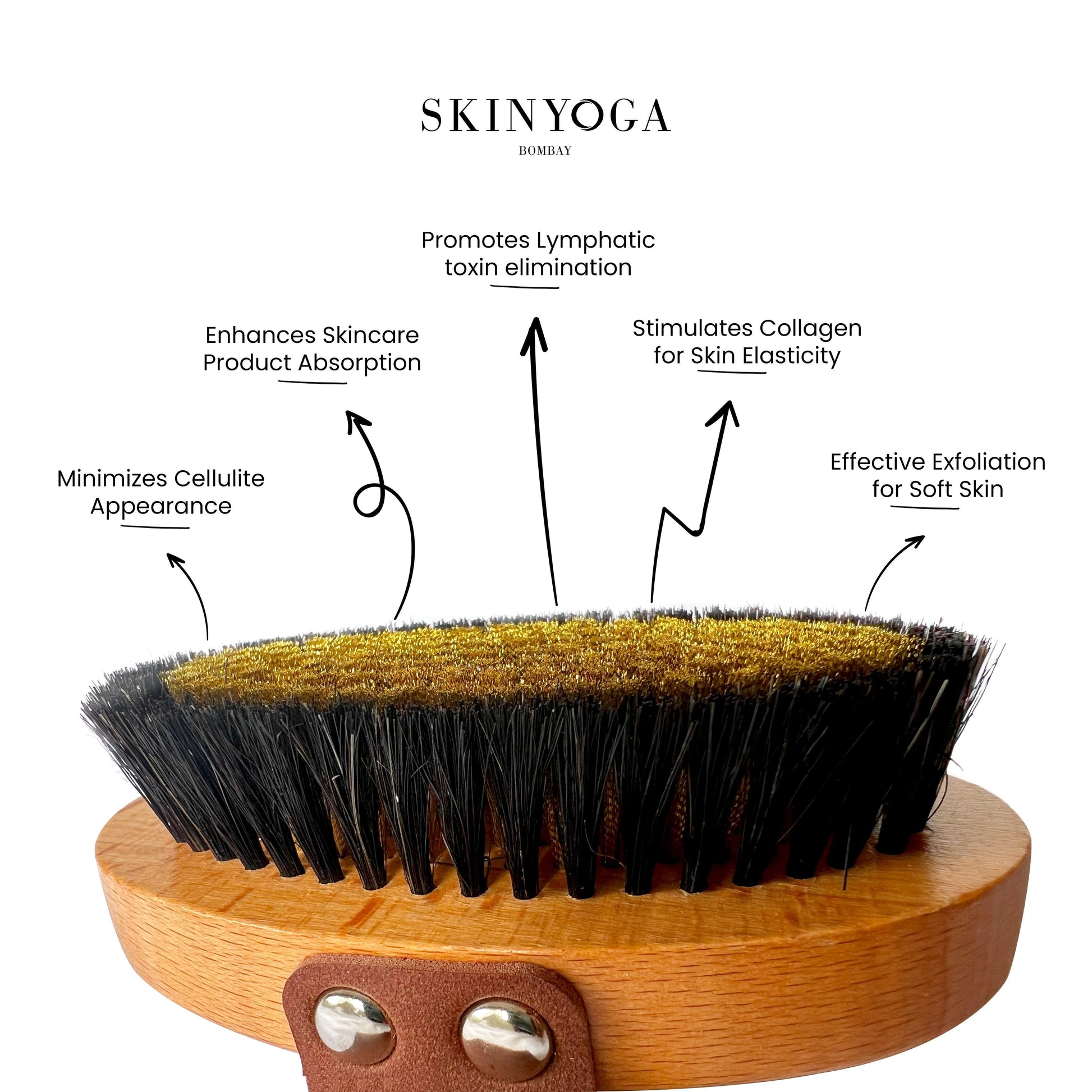 Dry Body Brush - Copper Infused Skinyoga