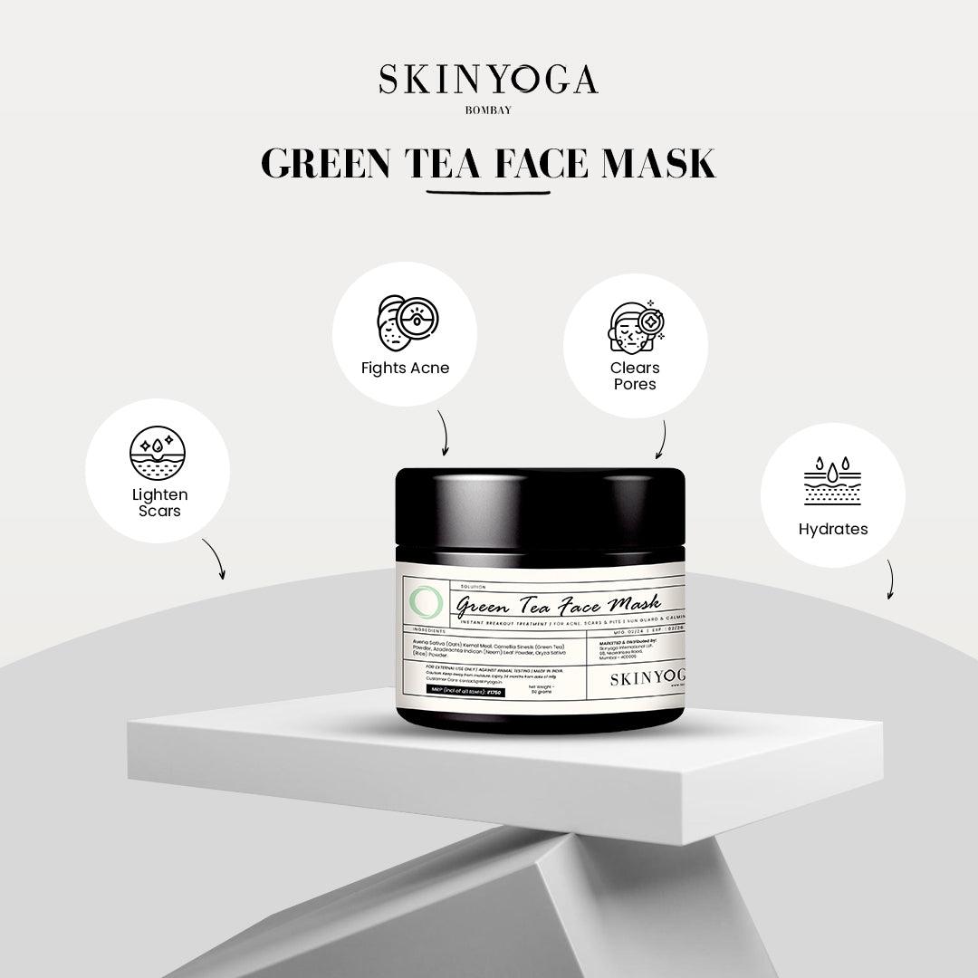 Green Tea Face Mask Skinyoga