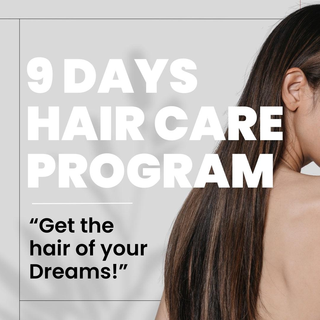 9 Days Hair Care Program - Learn Your Hair Routine Skinyoga