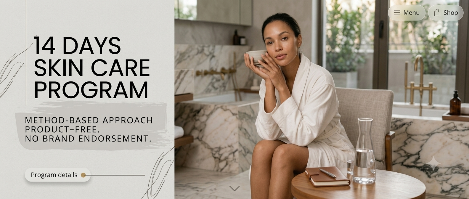14 Days Skincare Program - Learn Your Routine